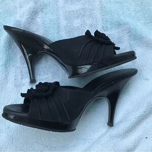 CHANEL Camilla 4” heel shoes